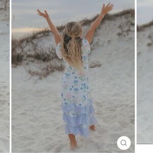 OOPSIE DAISY
Bella Dainty Blue Floral
Twirl Dress Ruffle Maxi Girls 2T or 10 12